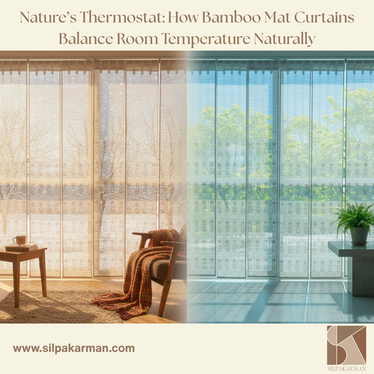 Nature’s Thermostat: How Bamboo Mat Curtains Balance Room Temperature Naturally