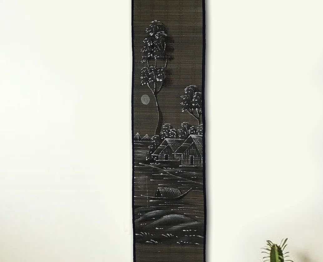 Bamboo Mat Wall Hanging