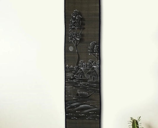 Bamboo Mat Wall Hanging