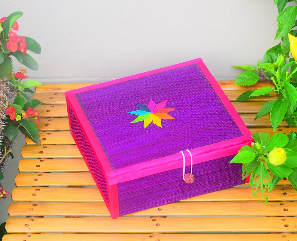 Set de regalo de té de bambú con tema Eros