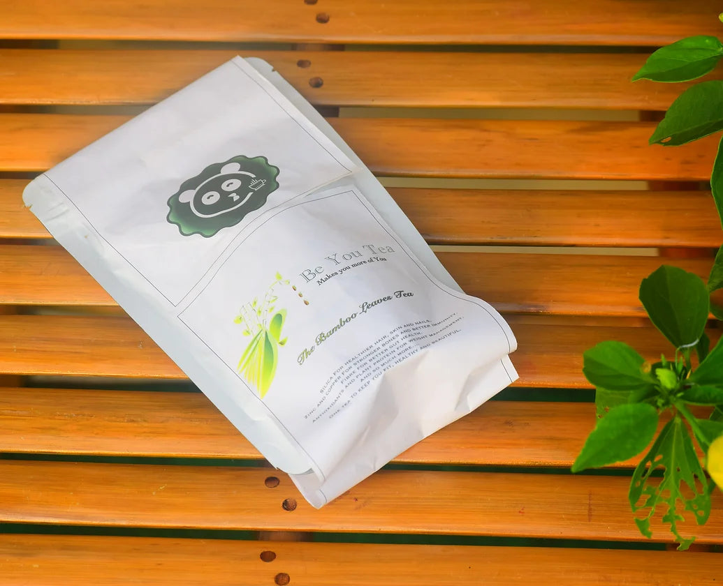 Set de regalo de té de bambú con tema Eros