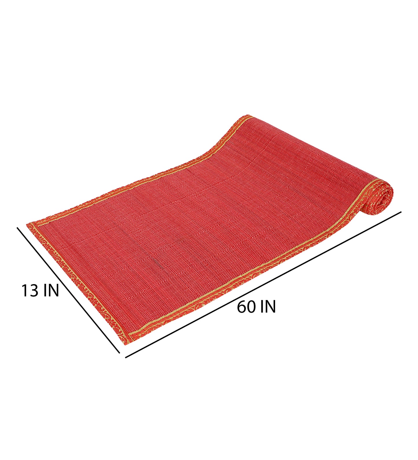 Ensemble de tapis de salle à manger en bambou
