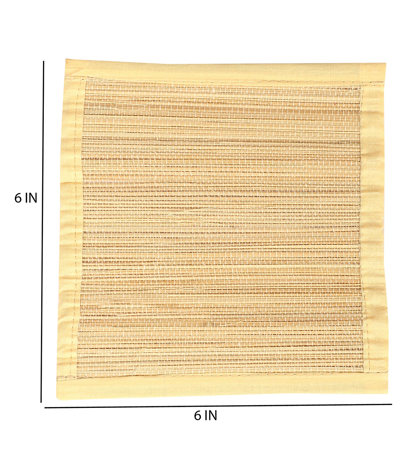 Bamboo Dining Mats - Beige (Set of 13)