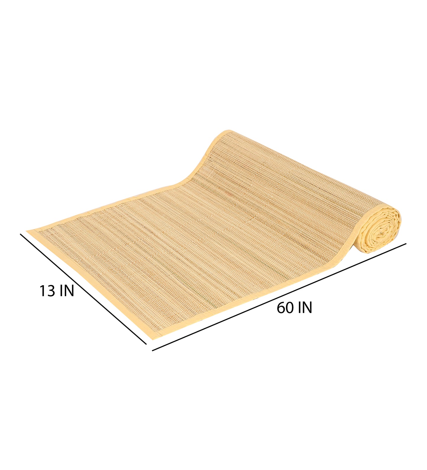 Bamboo Dining Mats - Beige (Set of 13)