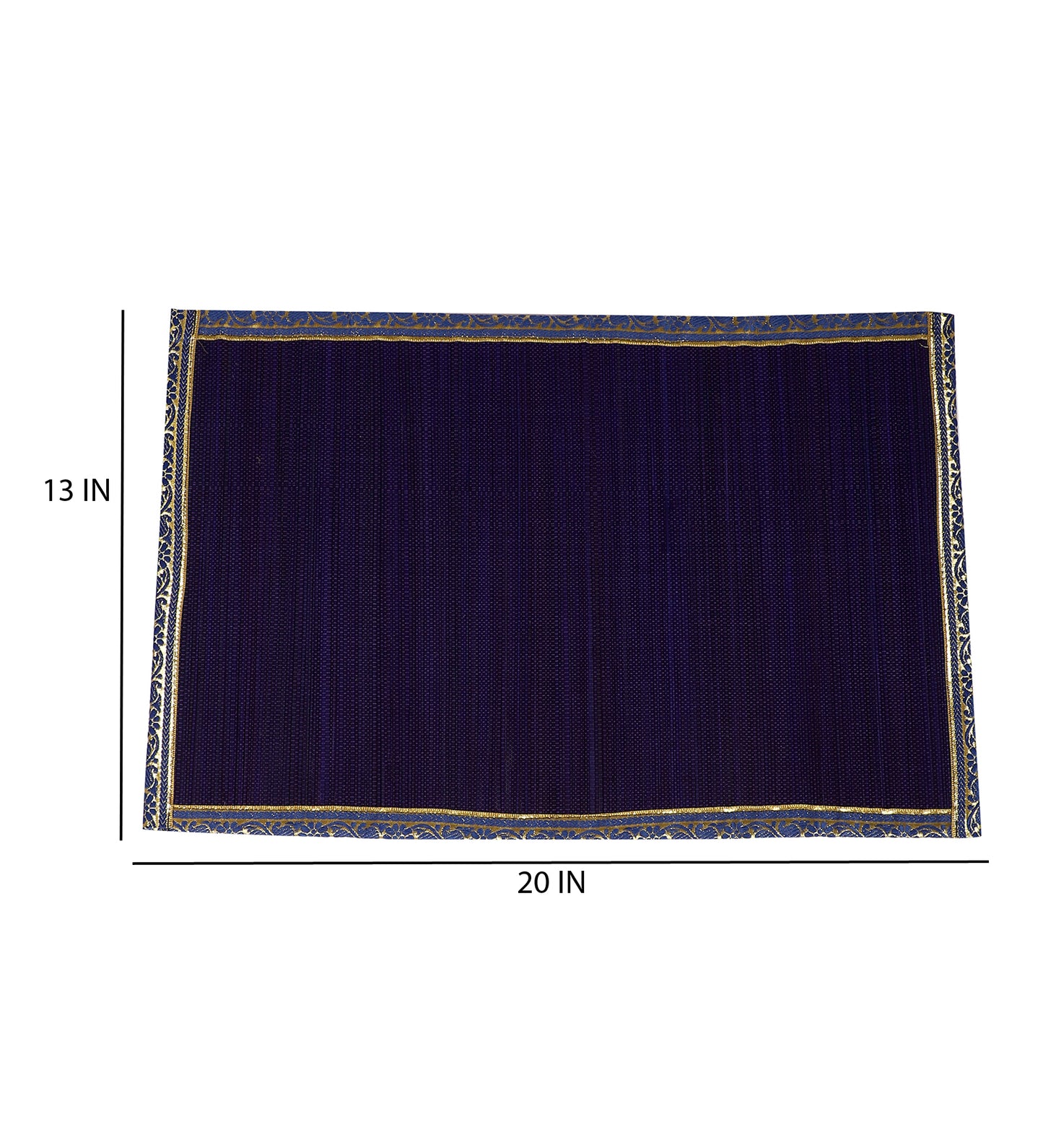 Ensemble de tapis de salle à manger en bambou