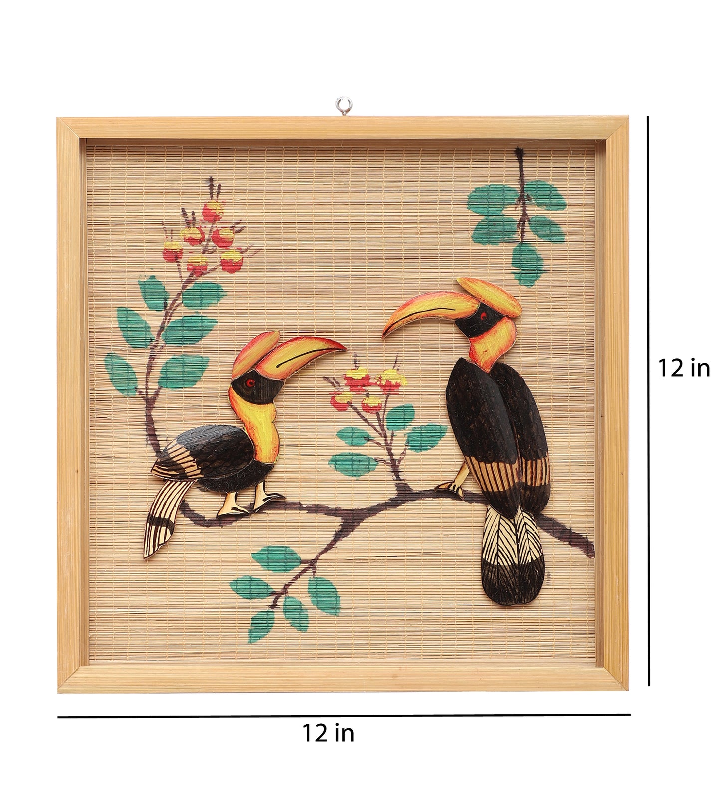 Bamboo Wall Hanging - Small (30 x 30 cm)