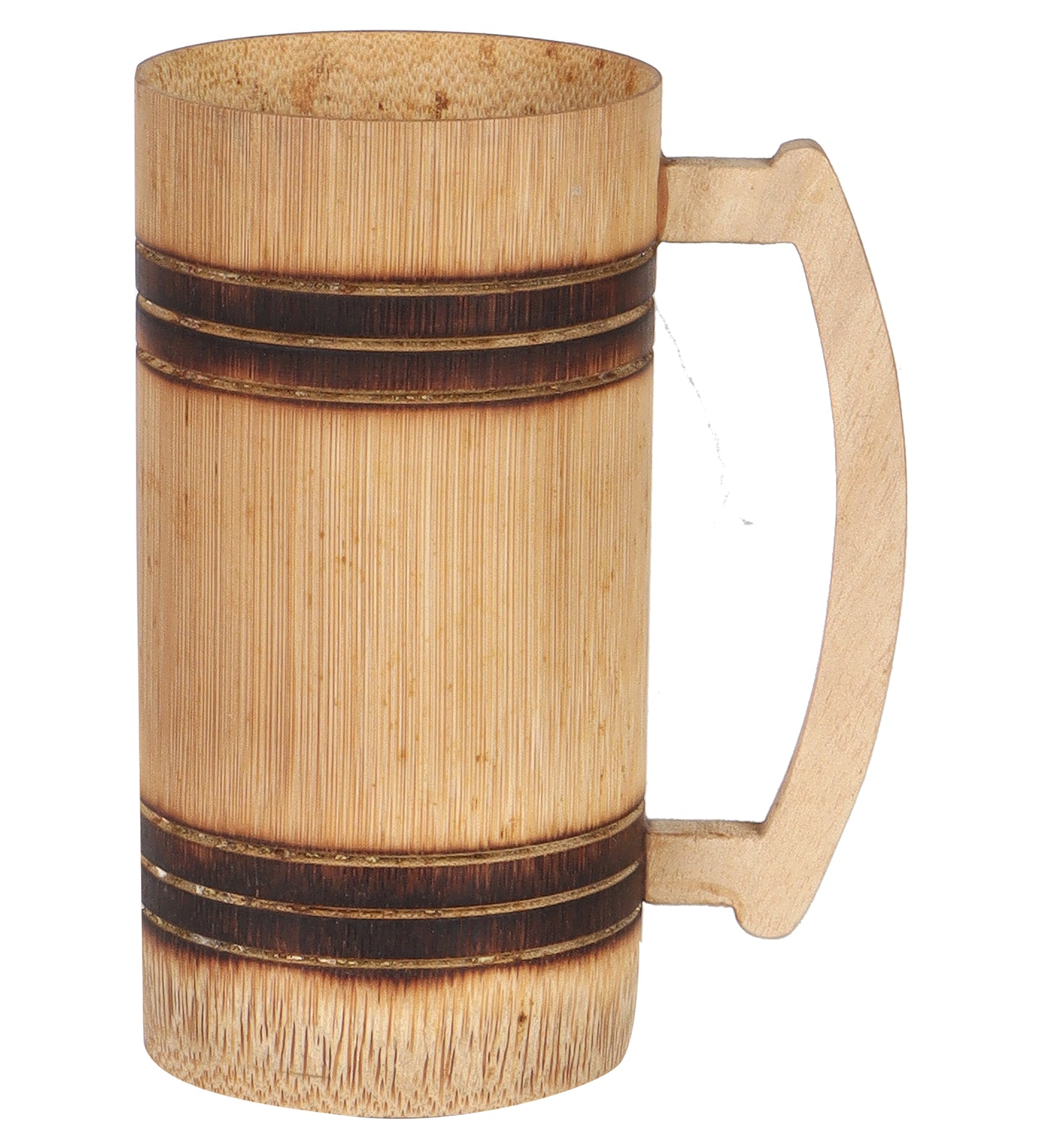 Bamboo Beer Mug - Plain Design