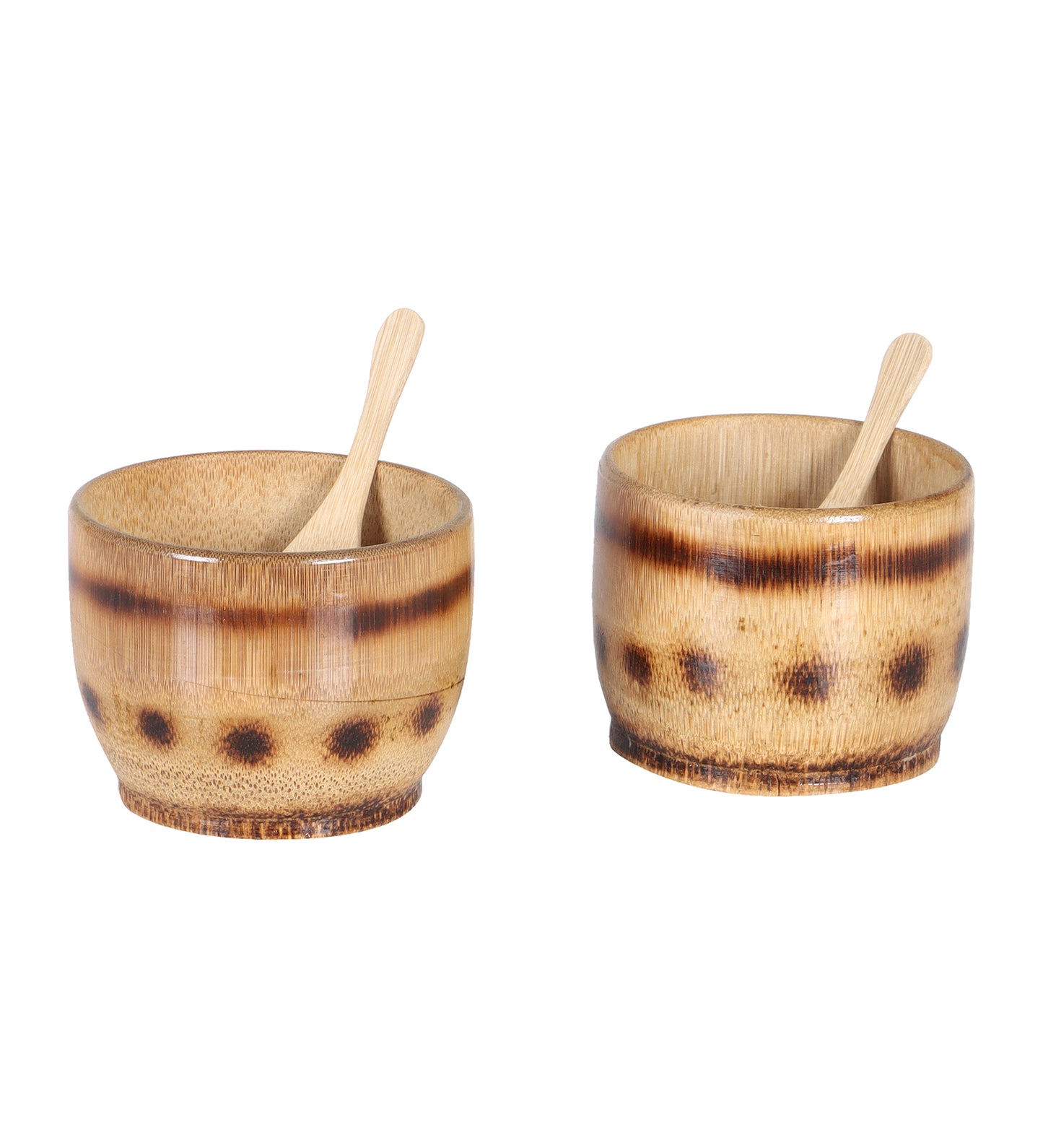 Handmade Bamboo Bowl with Spoon
