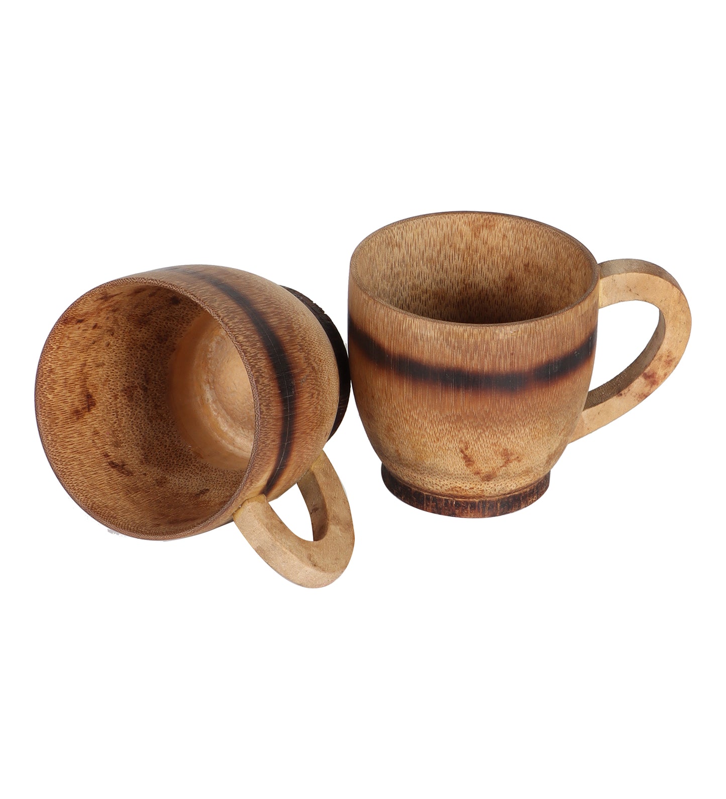 Tasse à thé en bambou naturel (Ensemble de 4)