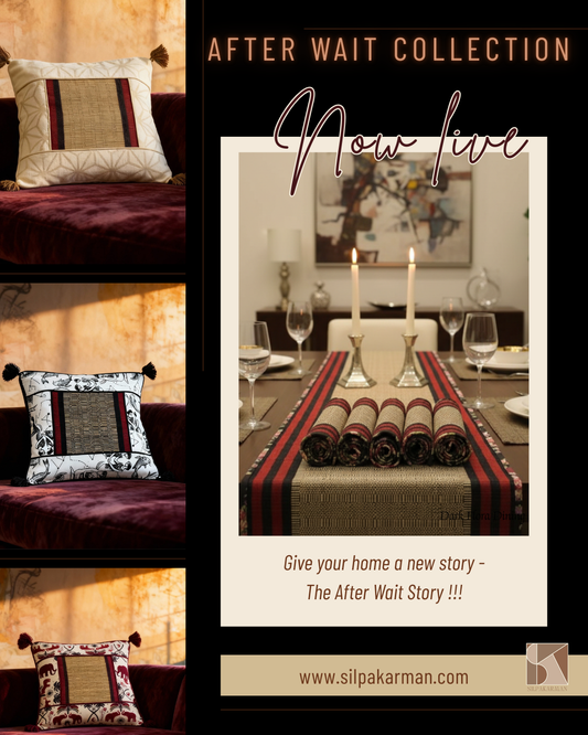 AfterWait Is Here: Cushions, Runners and Placemats Now Available