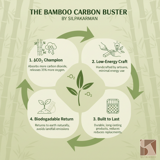 The Carbon Buster: How Choosing Bamboo Shrinks Your Environmental Footprint