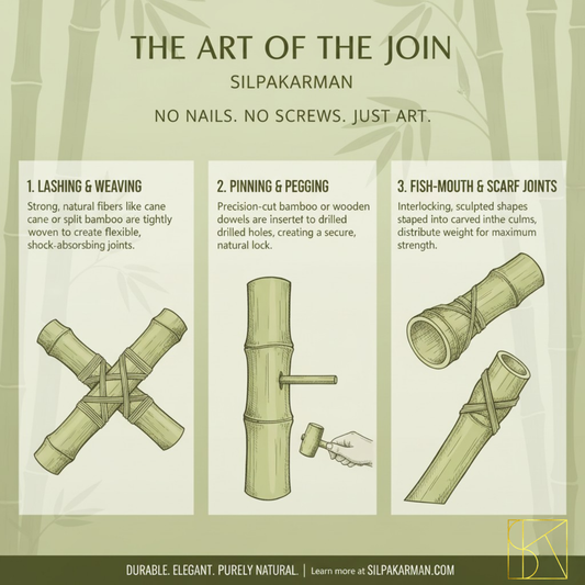 The Art of the Join: How Traditional Bamboo Craftsmanship Binds Structures Without Metal