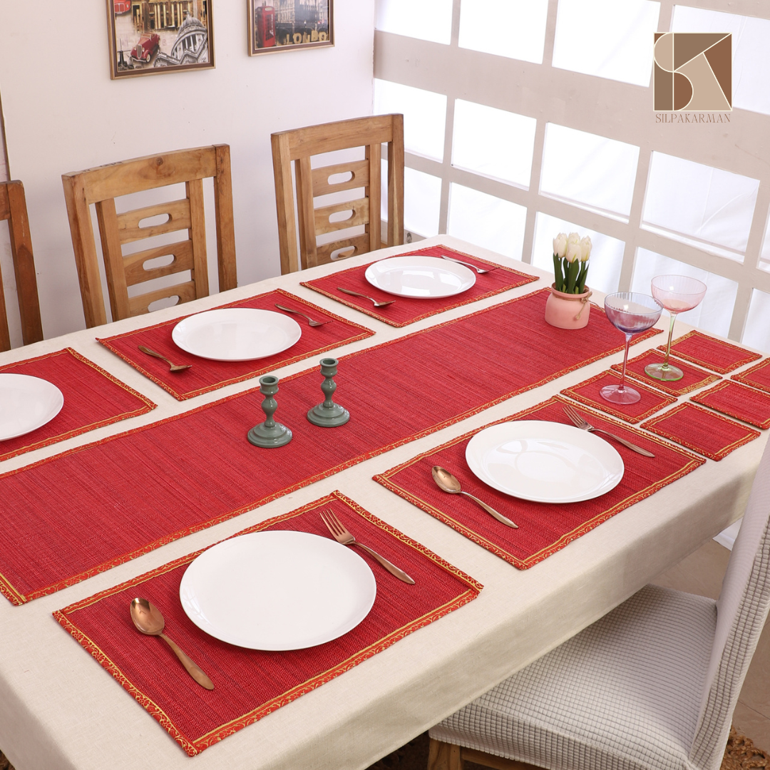 10 Surprising Benefits of Choosing Bamboo Dining Mat Sets Over Synthetic Alternatives