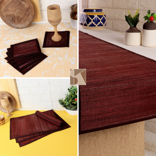 Caring for Your Bamboo Dining Mat Set: Cleaning, Longevity, and Maintenance Tips