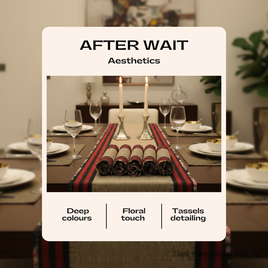 The Aesthetics of AfterWait: Bamboo Dining Mats - Runners and Placemats