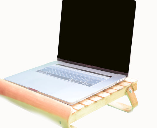 Handmade Bamboo Laptop Stand