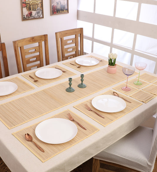 Bamboo Placemats - Beige