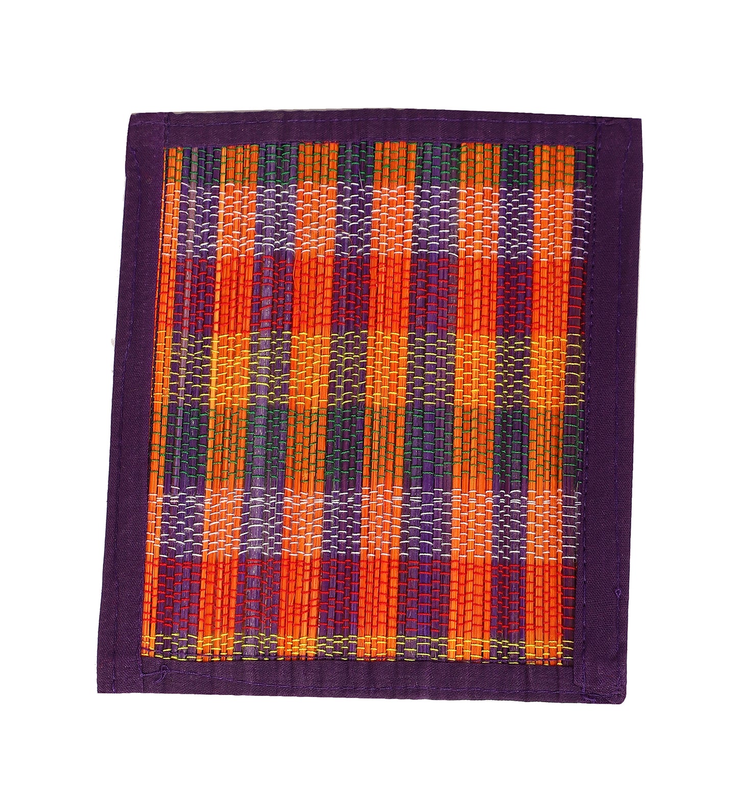 Bamboo Coasters - Multi Purple