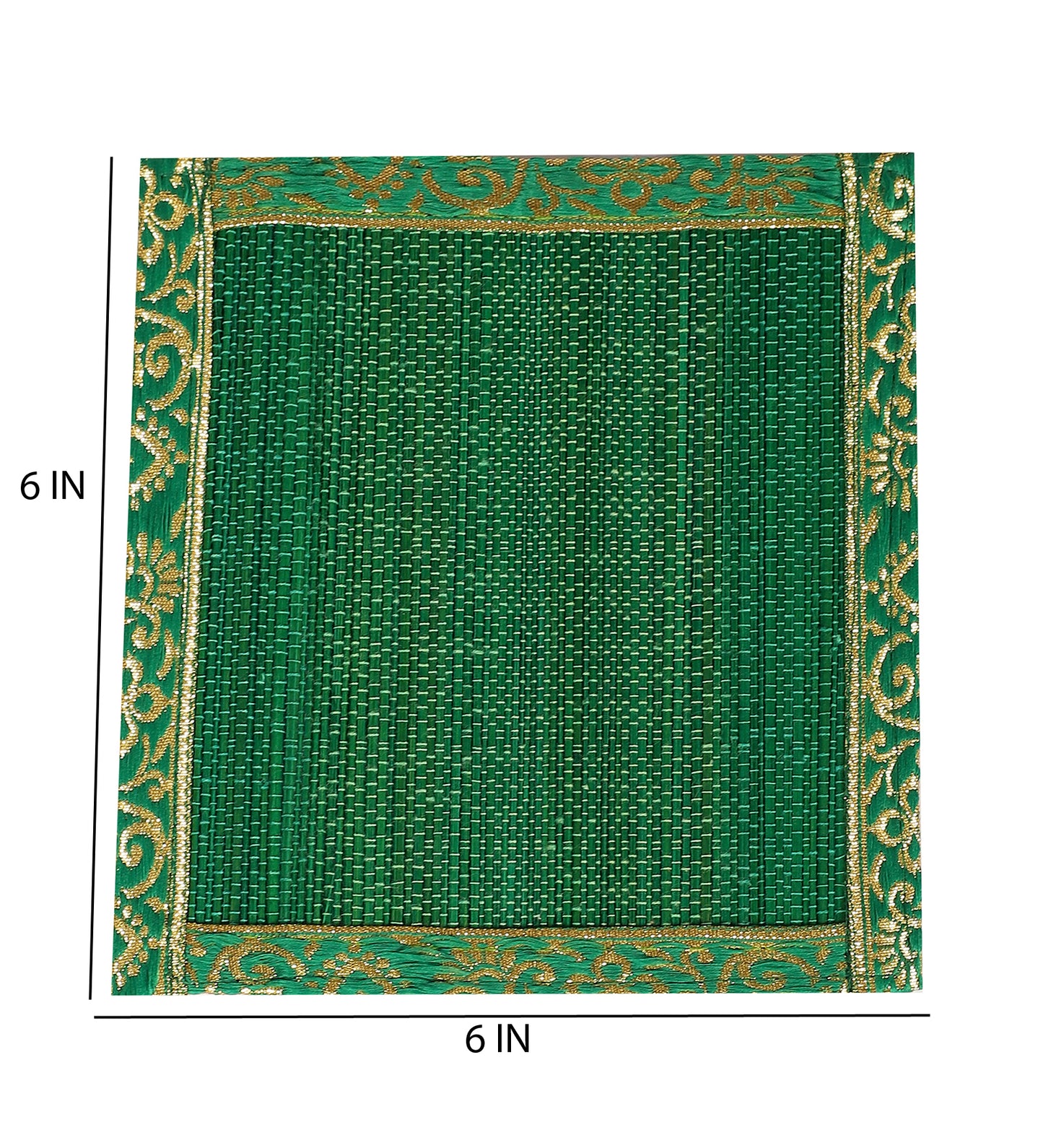 Ensemble de tapis de salle à manger en bambou