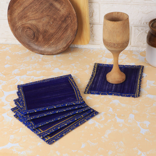 Bamboo Coasters - Purple