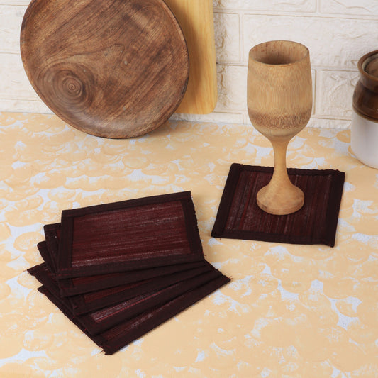 Bamboo Coasters - Brown