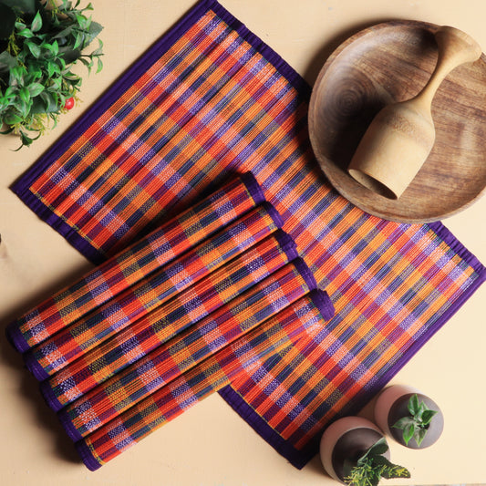 Bamboo Placemats - Multi Purple